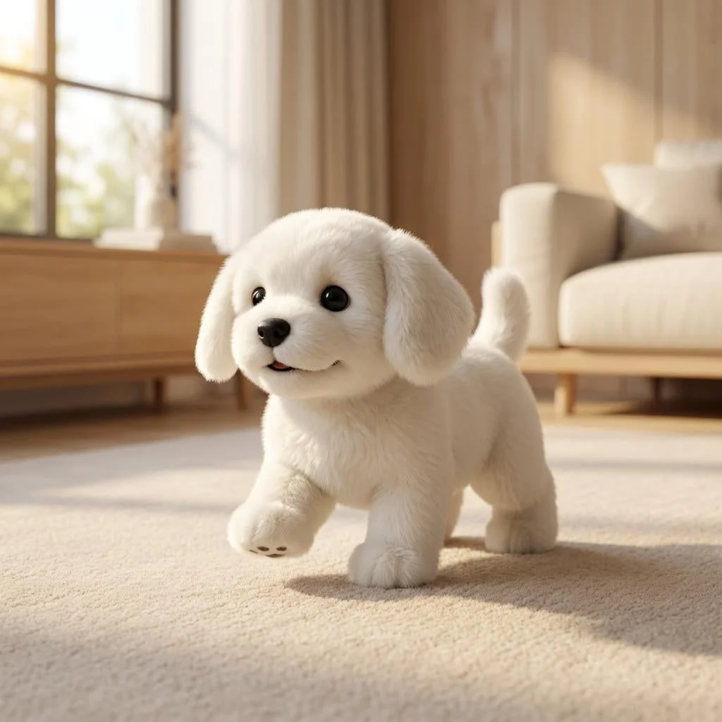 Interactive Dog Toy Plush Puppy Moving Interactive - Image 6